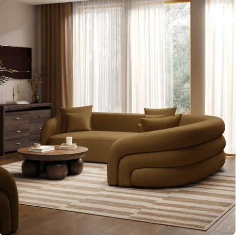 Contour Form Sectional Sofa