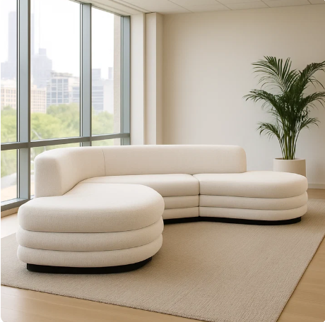 Desert Arc Luxury Sectional Sofa