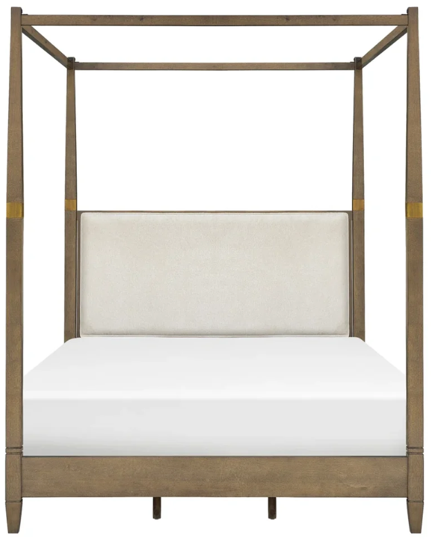 Nordic Canopy Queen Bed