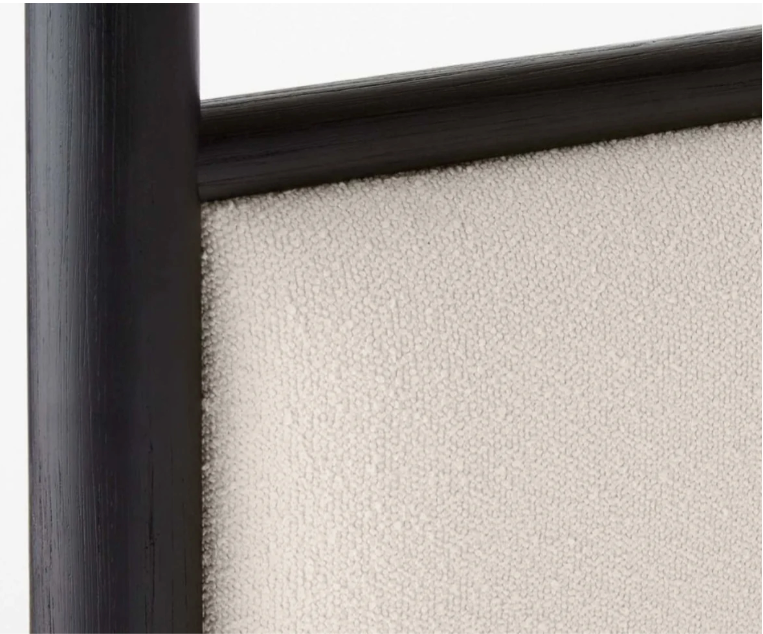 Versailles Royale King Poster Bed - Black