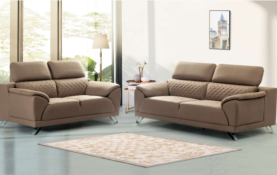 Leon Modern 3+2 Seater Fabric Sofa Set