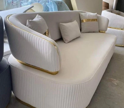 Sofique Fully Upholstered Indoor Sofa Set