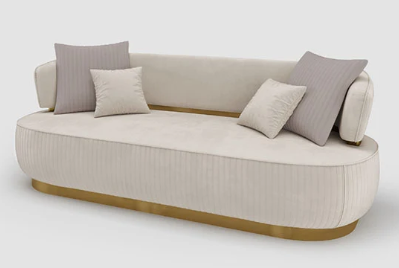 Sofique Fully Upholstered Indoor Sofa Set