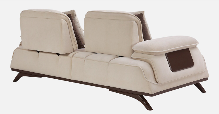Bellano Italian-Style 2 Seater Fabric Sofa – Beige