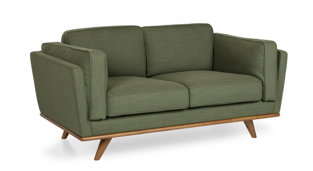 Lumo 2-Seater Sofa with Down-Feather Cushions – 5.5 Feet