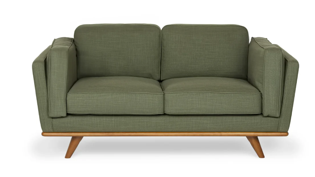 Lumo 2-Seater Sofa with Down-Feather Cushions – 5.5 Feet