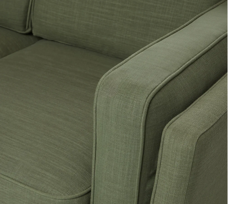 Lumo 2-Seater Sofa with Down-Feather Cushions – 5.5 Feet