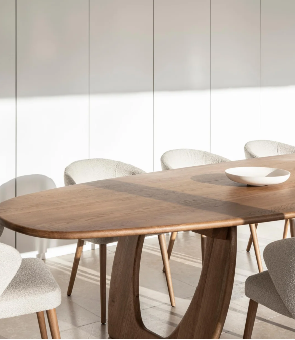 The Grand Estate Dining Table Set – Premium Teak Wood Dining Set