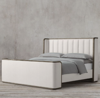 Laurent Upholstered Shelter Bed