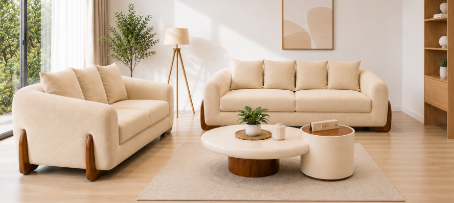 Fantom Modern Upholstered Sofa