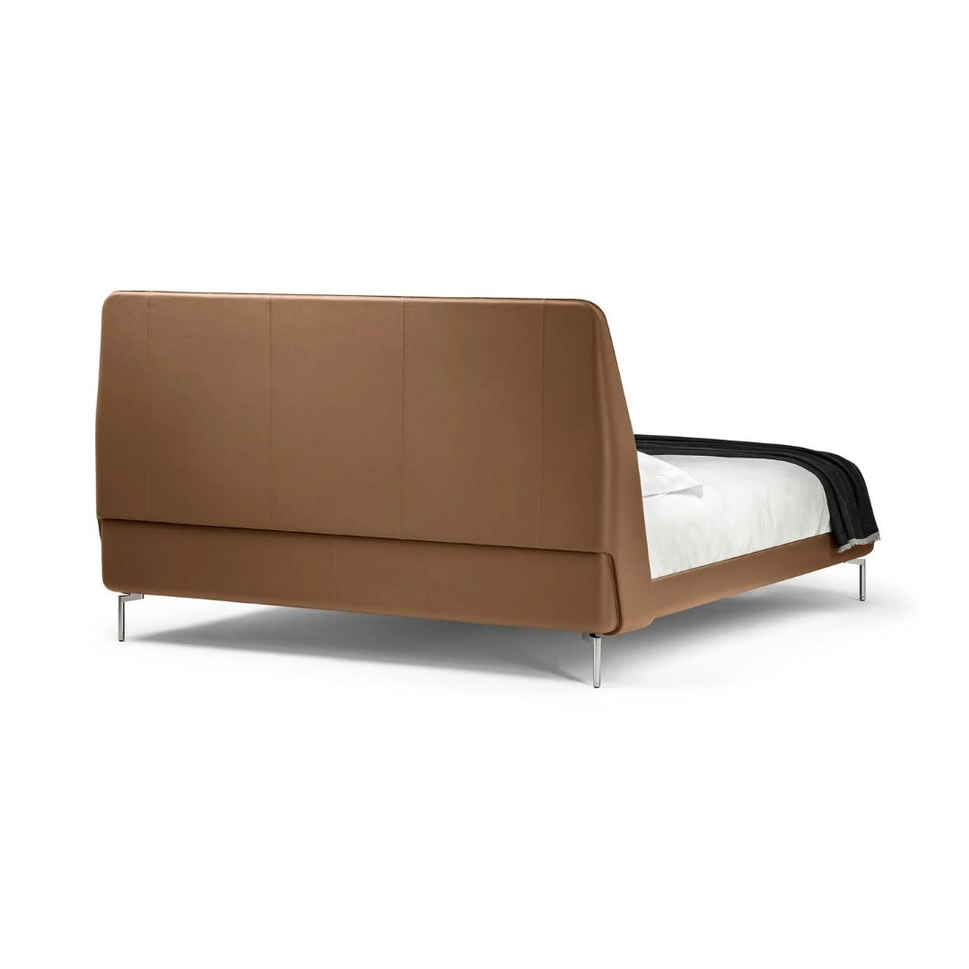 Meadow Curve Velvet Trundle Bed