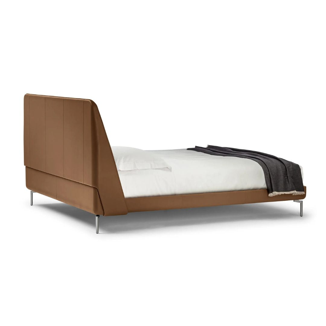 Meadow Curve Velvet Trundle Bed