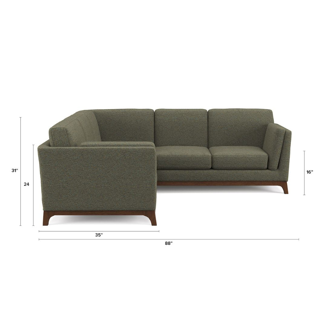 Urban Olive Premium Corner Sectional Sofa