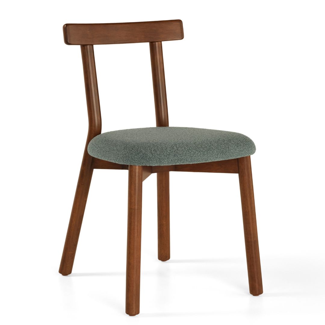 Walnut Weave Dining Chair