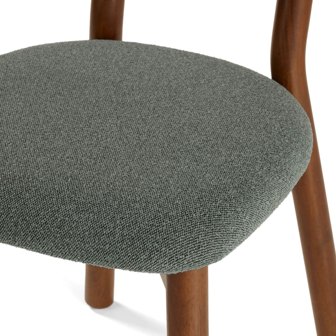 Walnut Weave Dining Chair