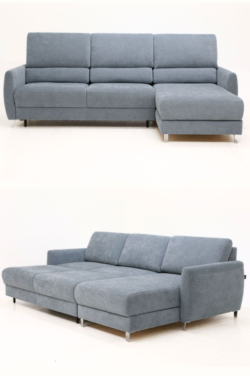 Modern Grey Sofa Cum Bed