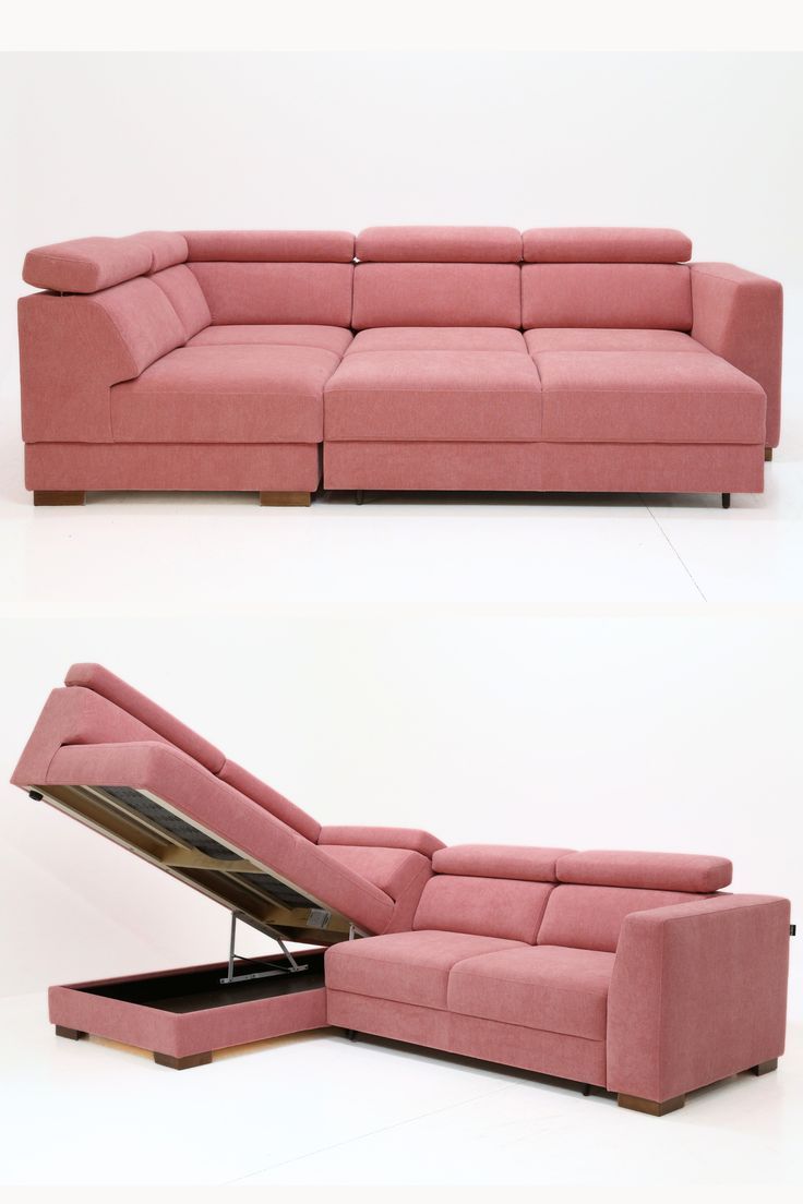 Premium Pink Sofa Cum Bed