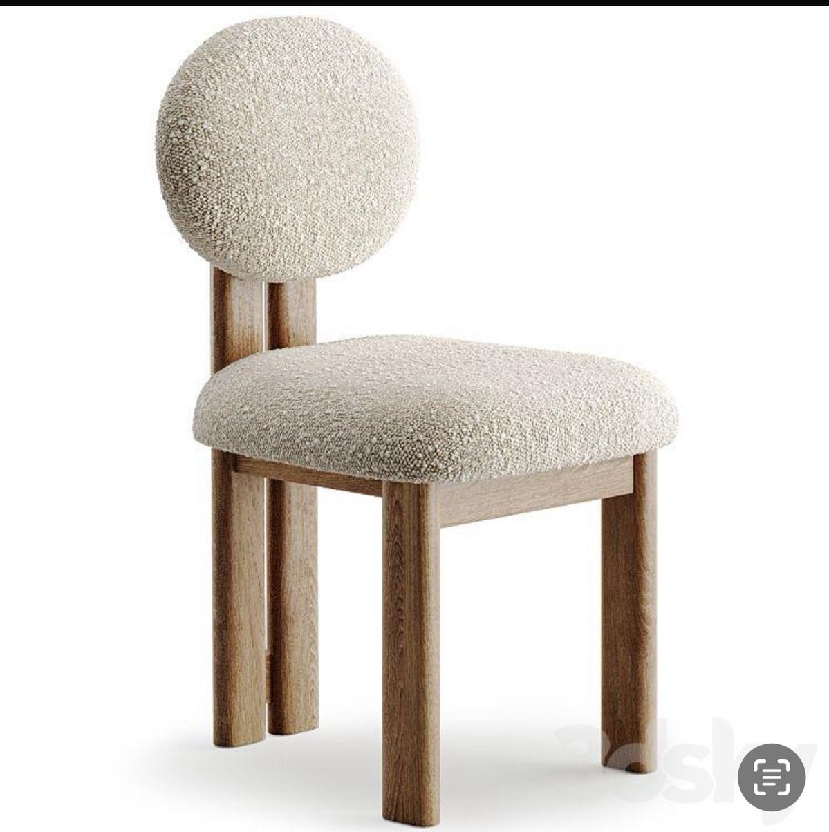 Luna Soft Curve Dining Chair