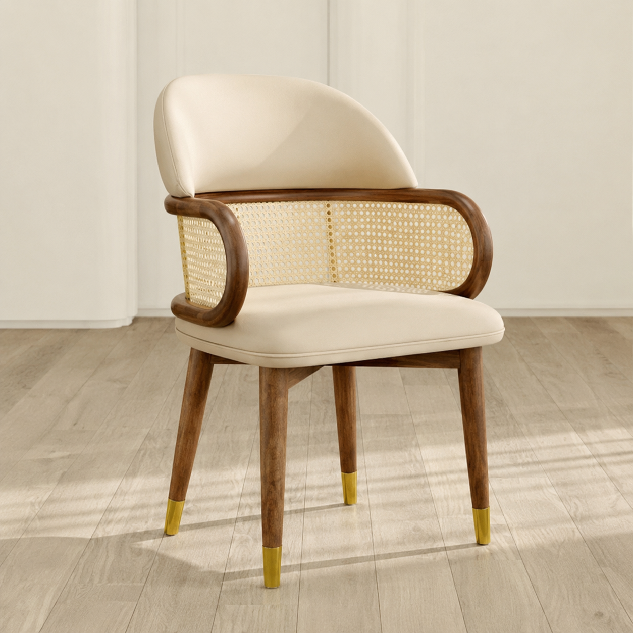 Avira Cane Accent Chair