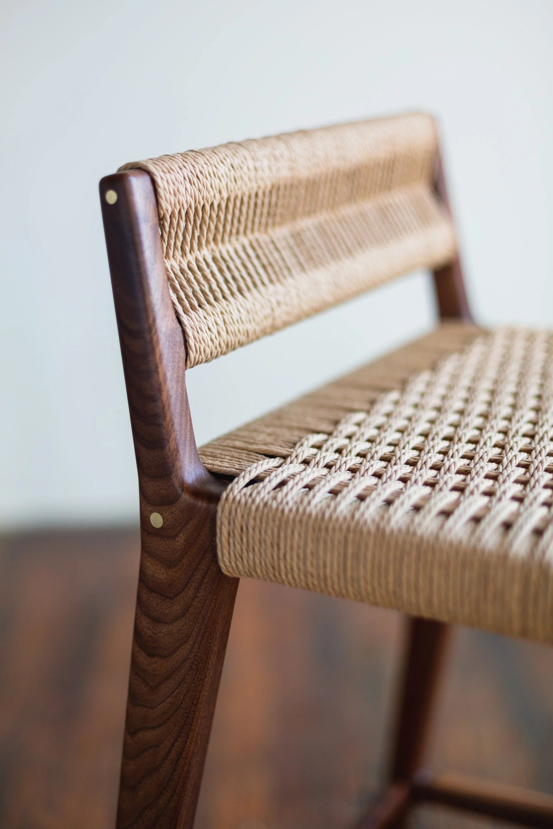 Willow Woven Bar Chair