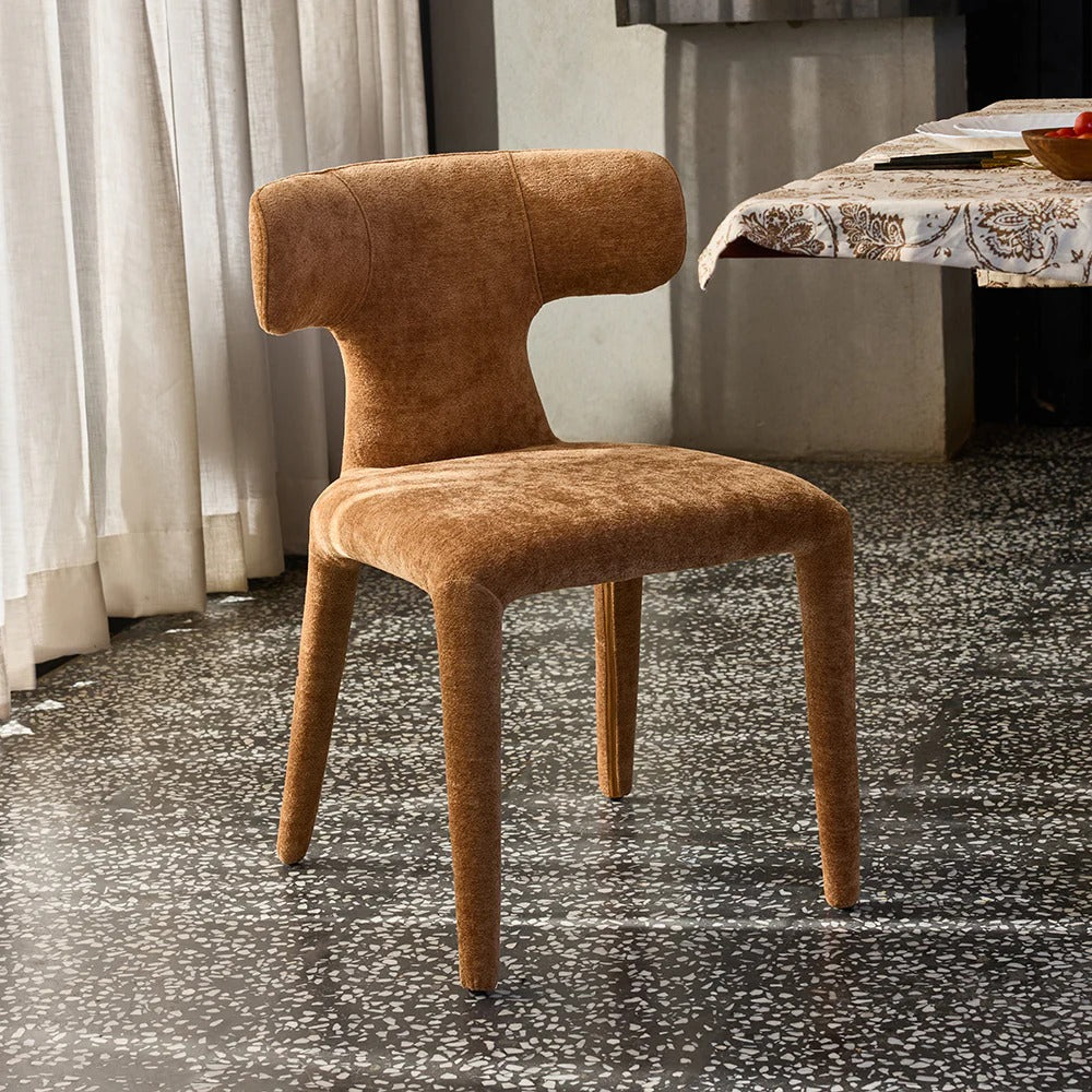 Driftwood Fabric Dining Chair