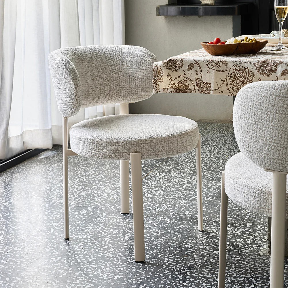 Cozy Bouclé Accent Chair