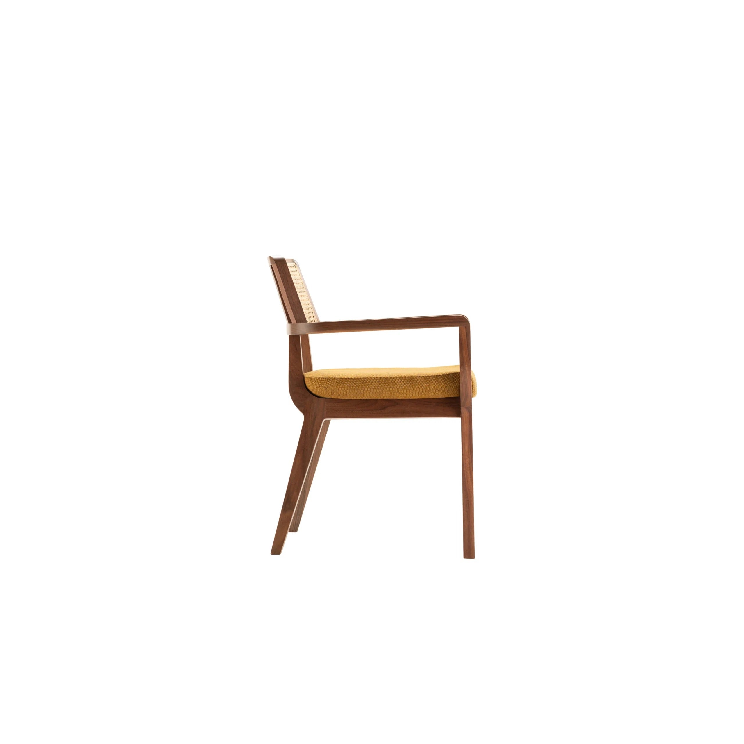Nayla Cane-Back Accent Chair