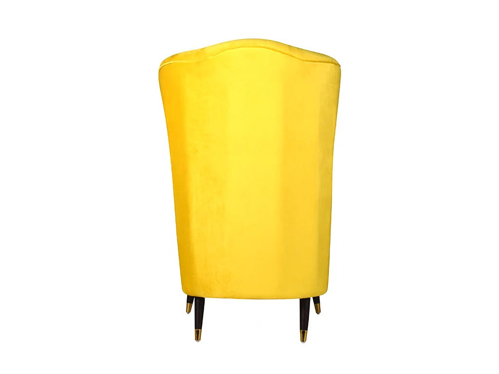 Sunflare Velvet Wing Chair