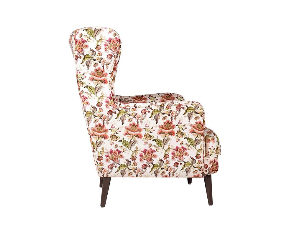 Blossom Whisper Wing Chair