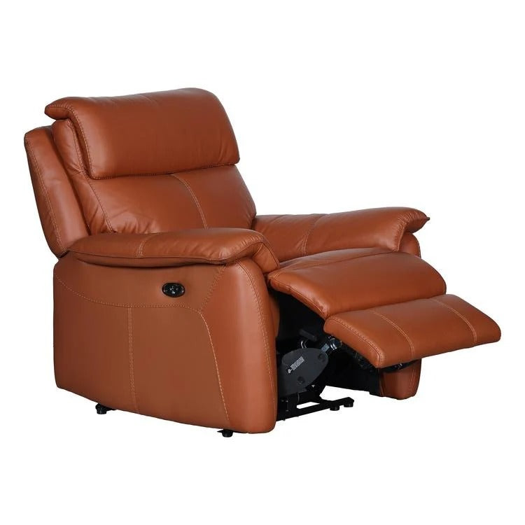 Leather Luxe Haven  1 Seater Recliner