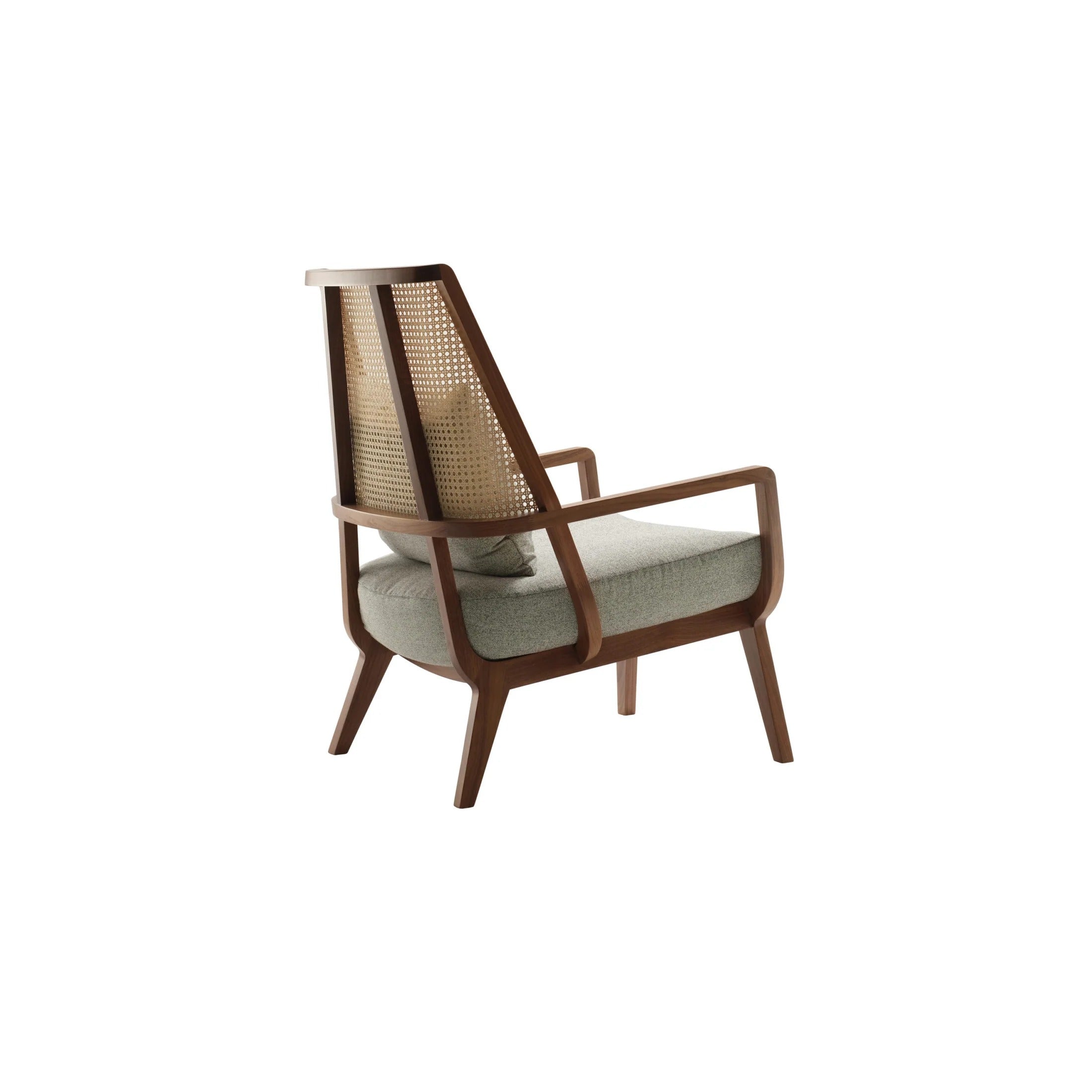 Nayla Cane-Back Lounge Chair