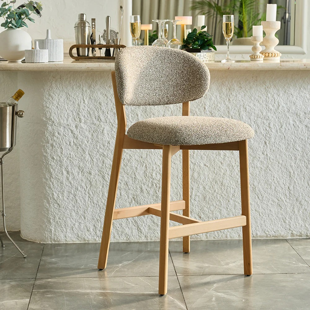 Modern Fabric Bar Chair