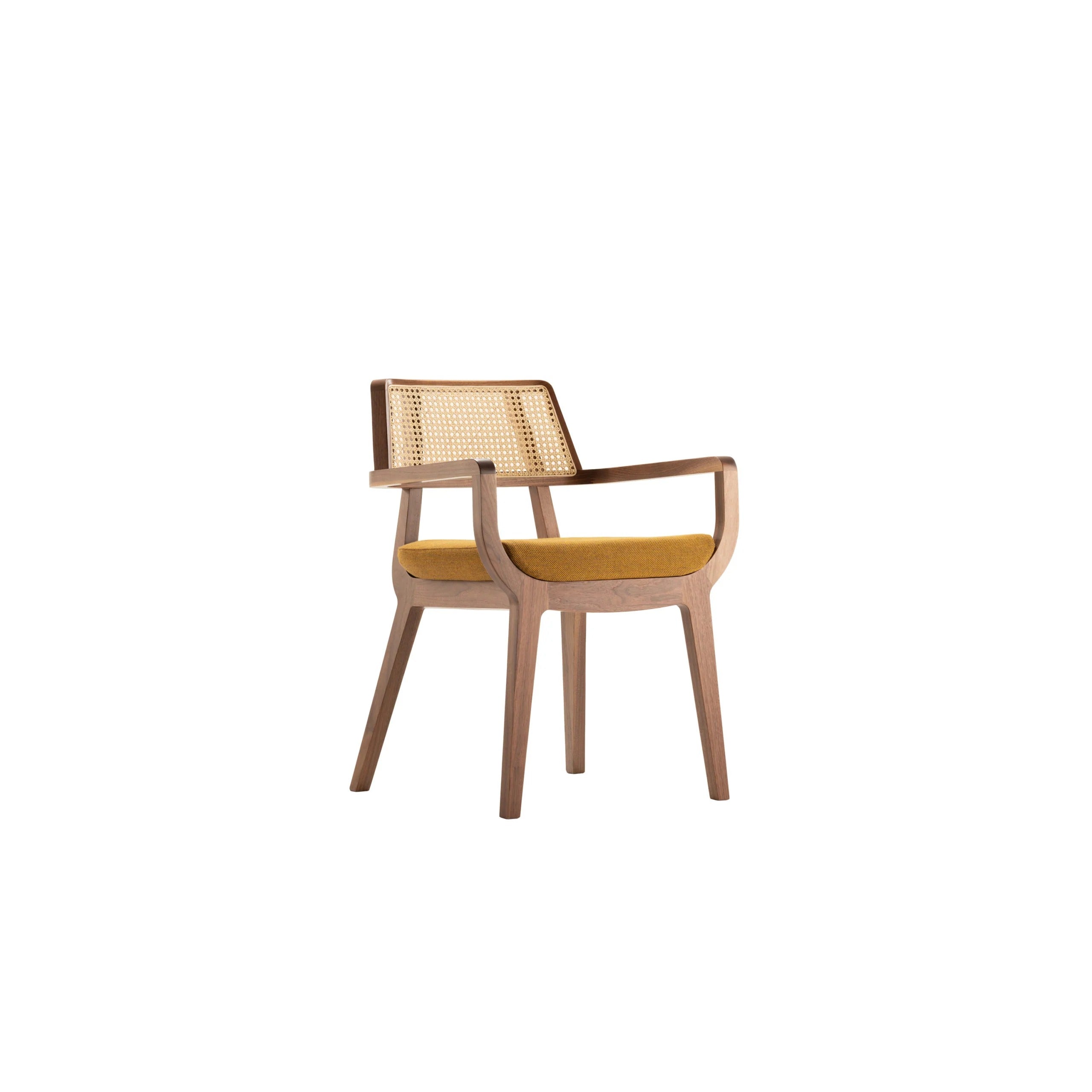 Nayla Cane-Back Accent Chair