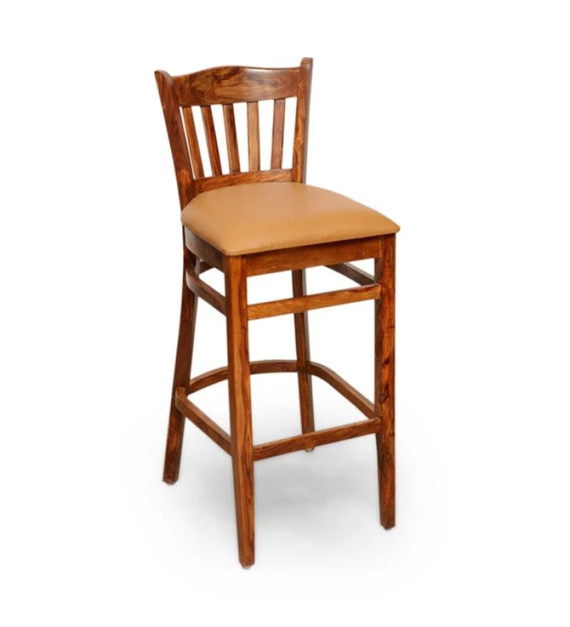 Classic Solid Wood Restaurant  bar chair