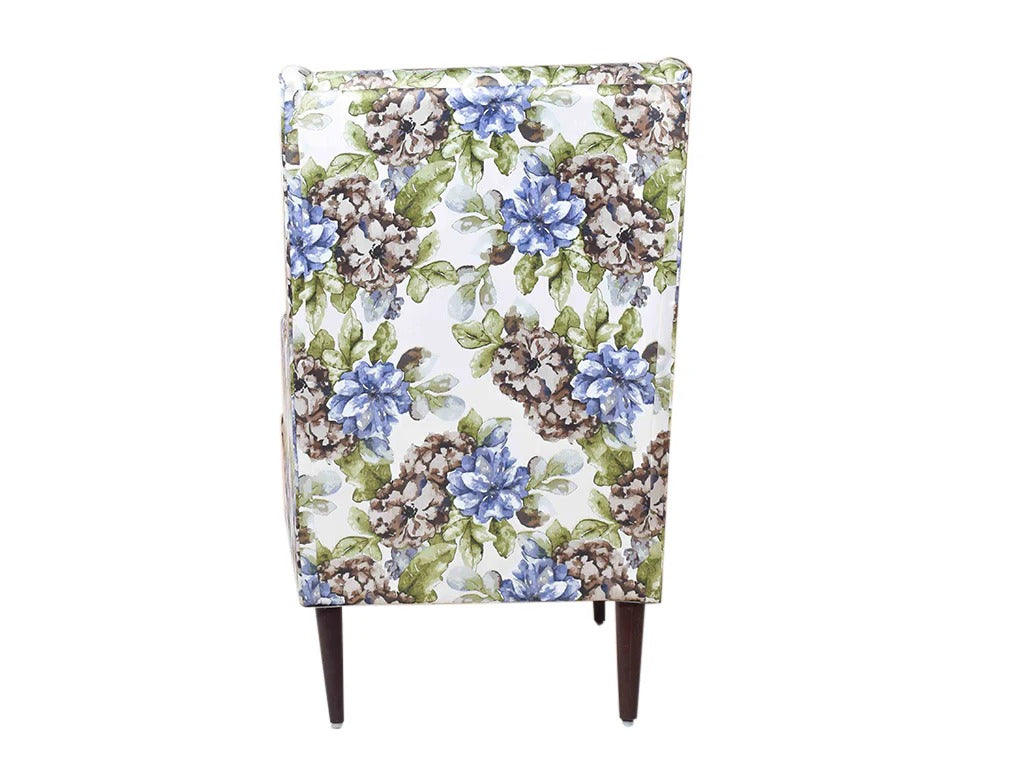 Bloom Elegance Wing Chair
