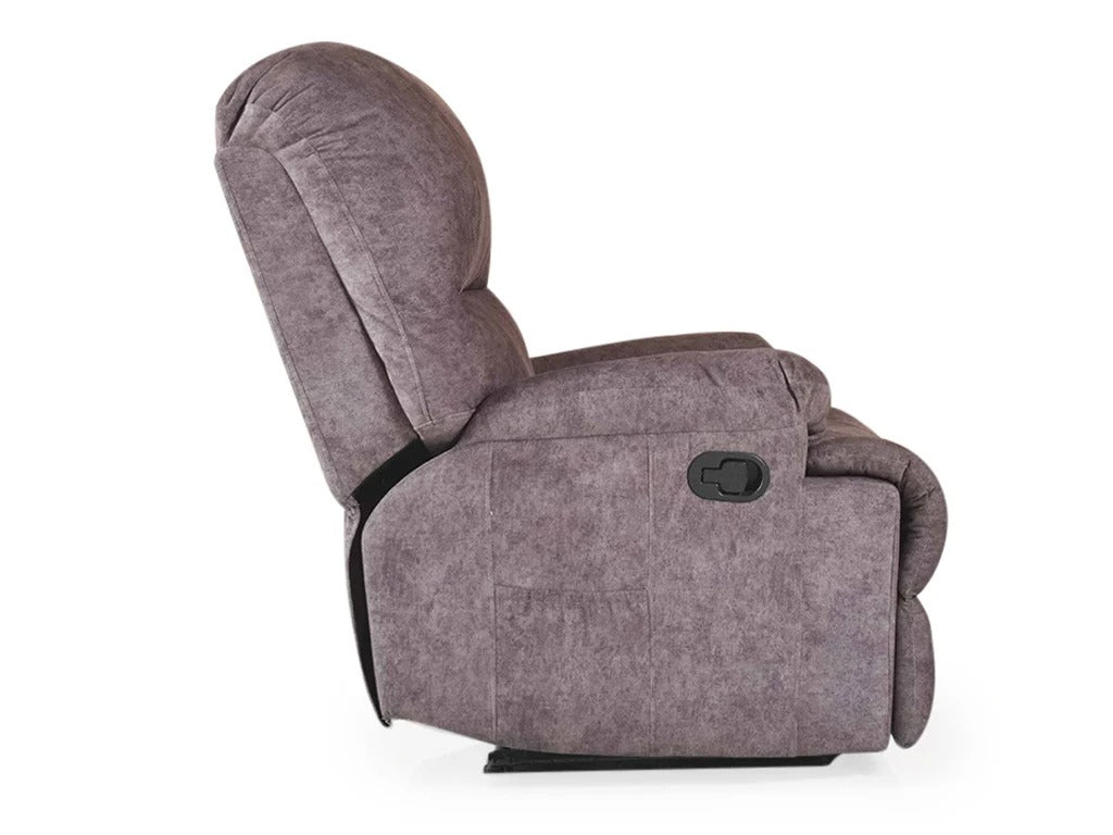 Soft Grey Luxe 1 seater Recliner