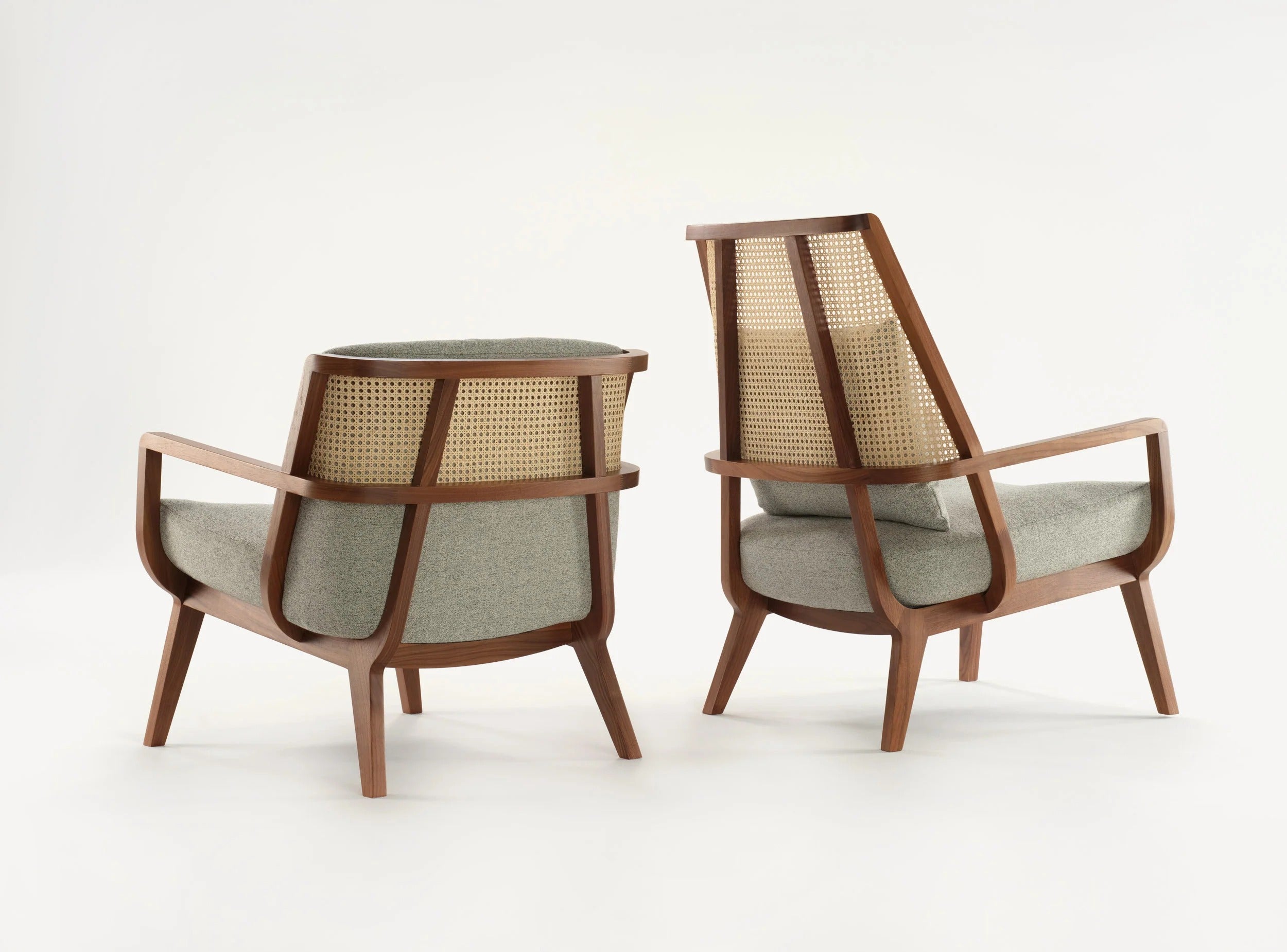 Nayla Cane-Back Lounge Chair