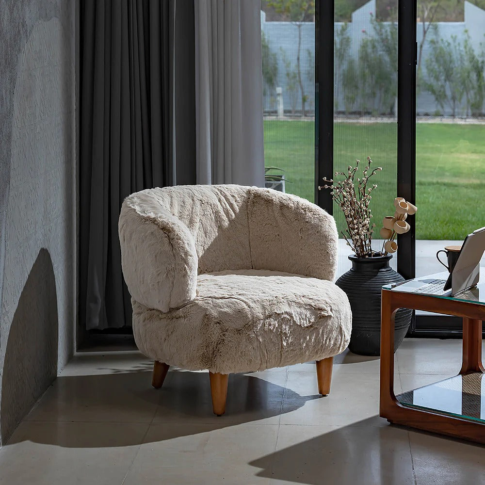 Cozy Fluff Accent Chair