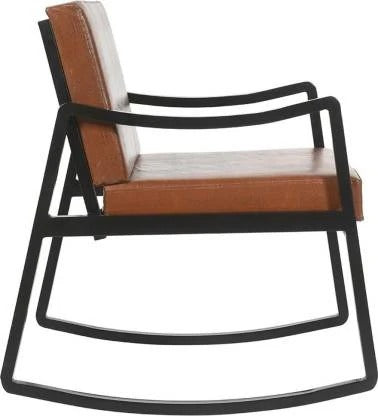 Modern Leather Rocking Chair
