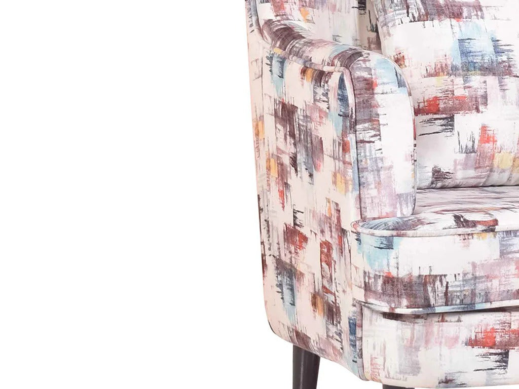 Art Canvas Wing Chair
