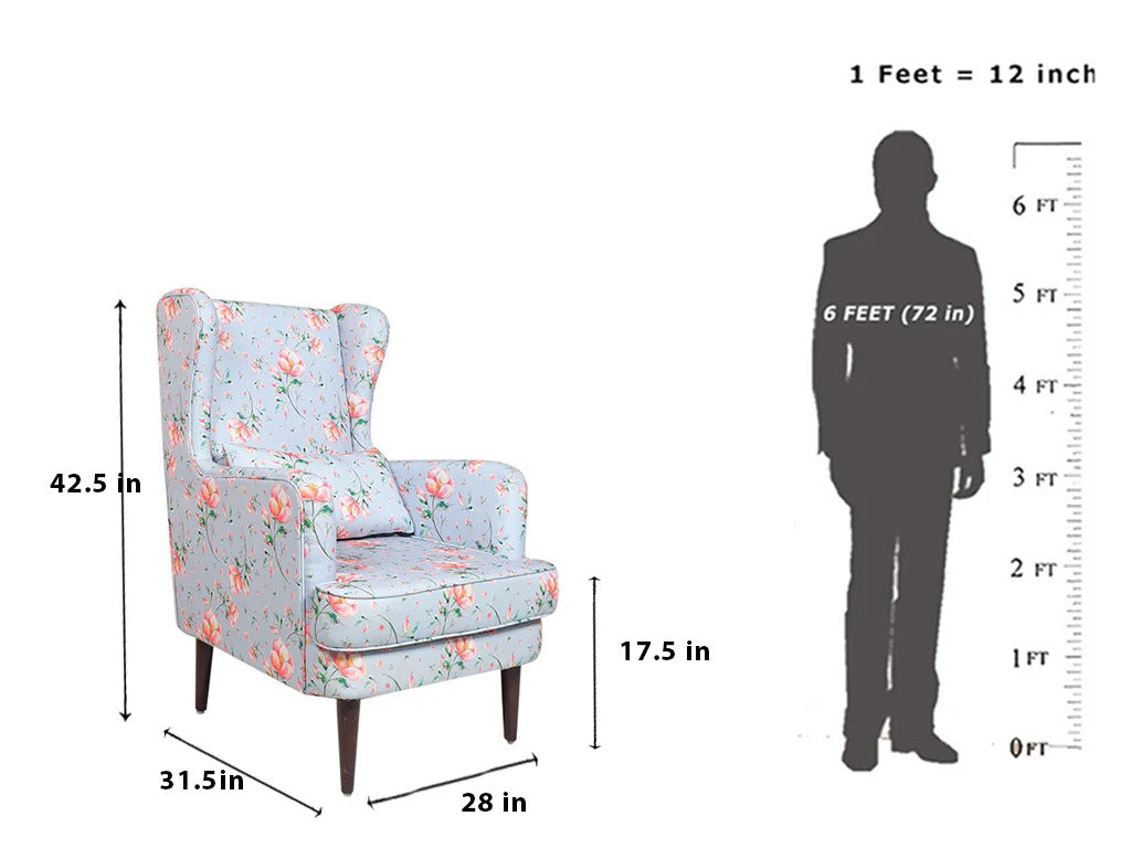 Bloom Nest Wing Chair