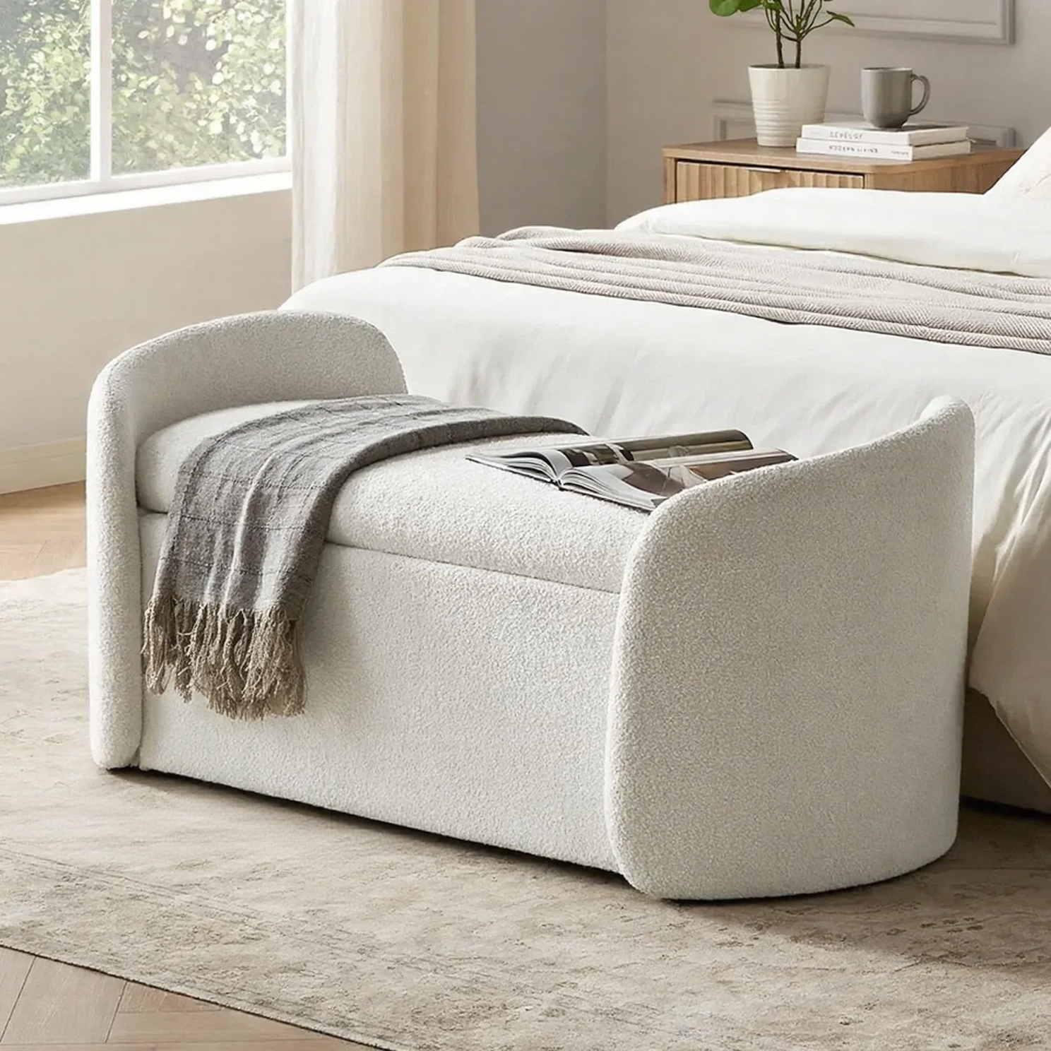 Arden Cozy Storage Ottoman