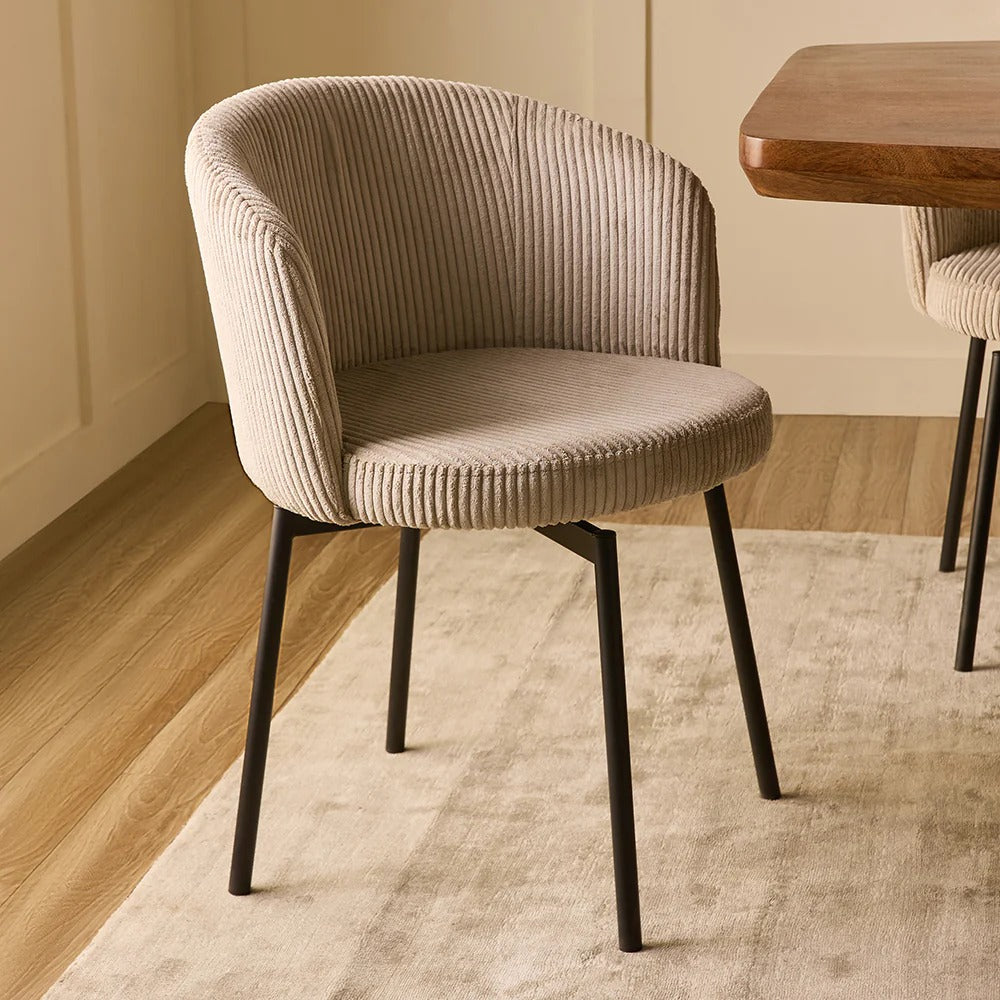 Vista Valley Corduroy Dining Chair