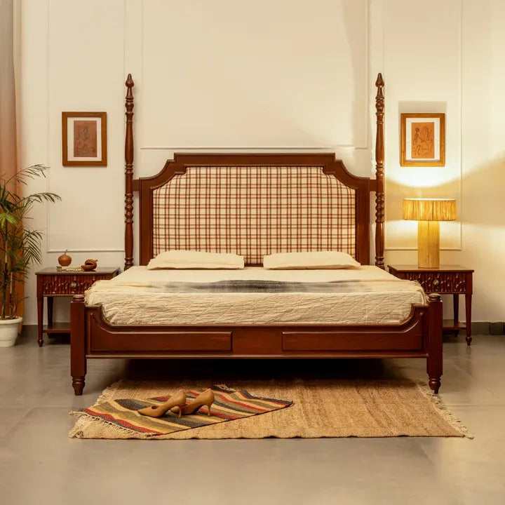 Windsor Checkered Grande Bed
