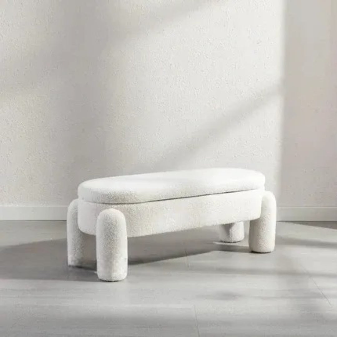 Elys Wavy Ottoman