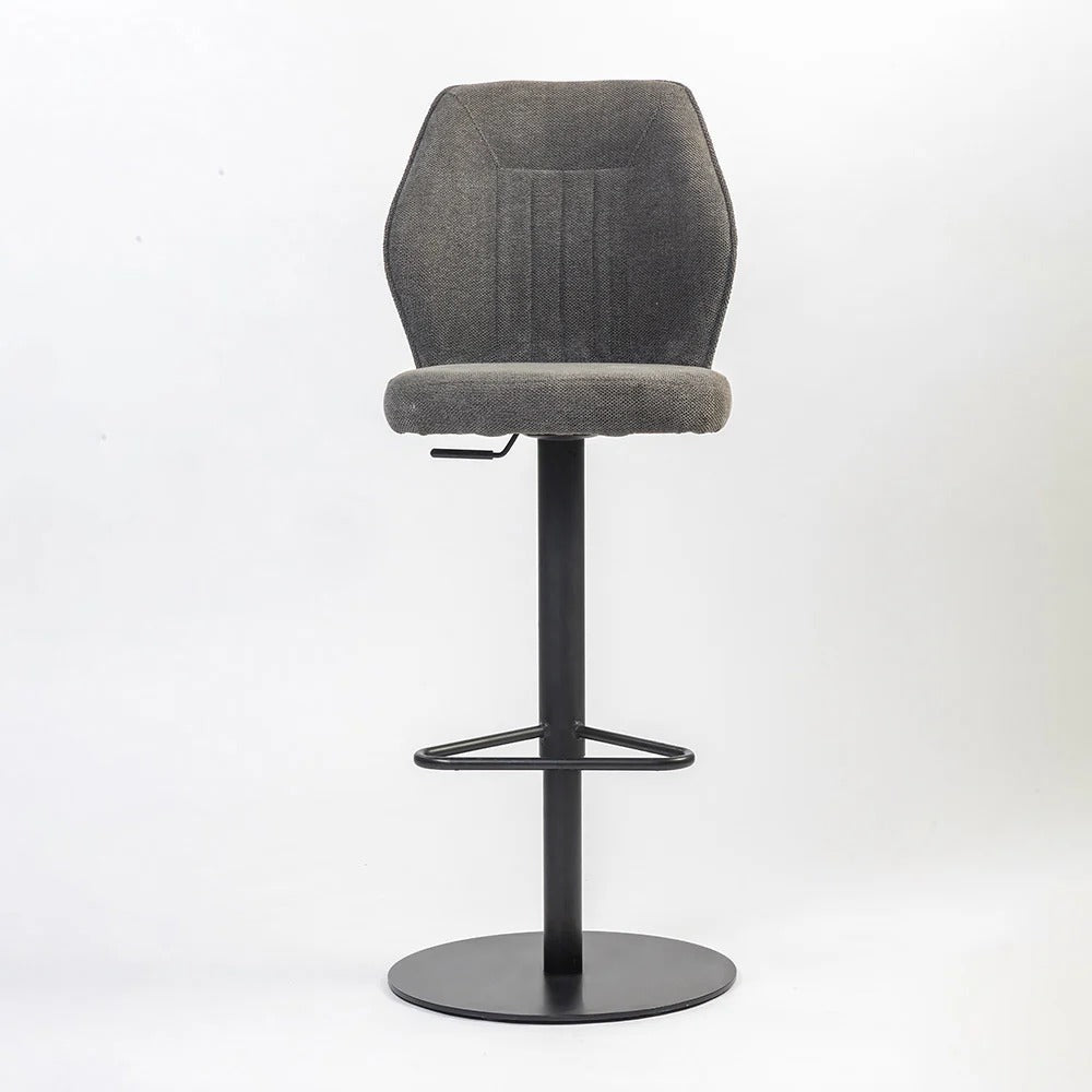 Contemporary Fabric Counter Bar Chair