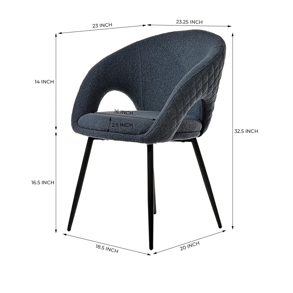 Cove Arch Accent Chair