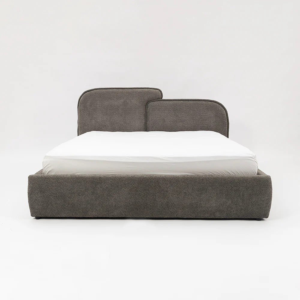 Duo Arc Modern Upholstered Bed