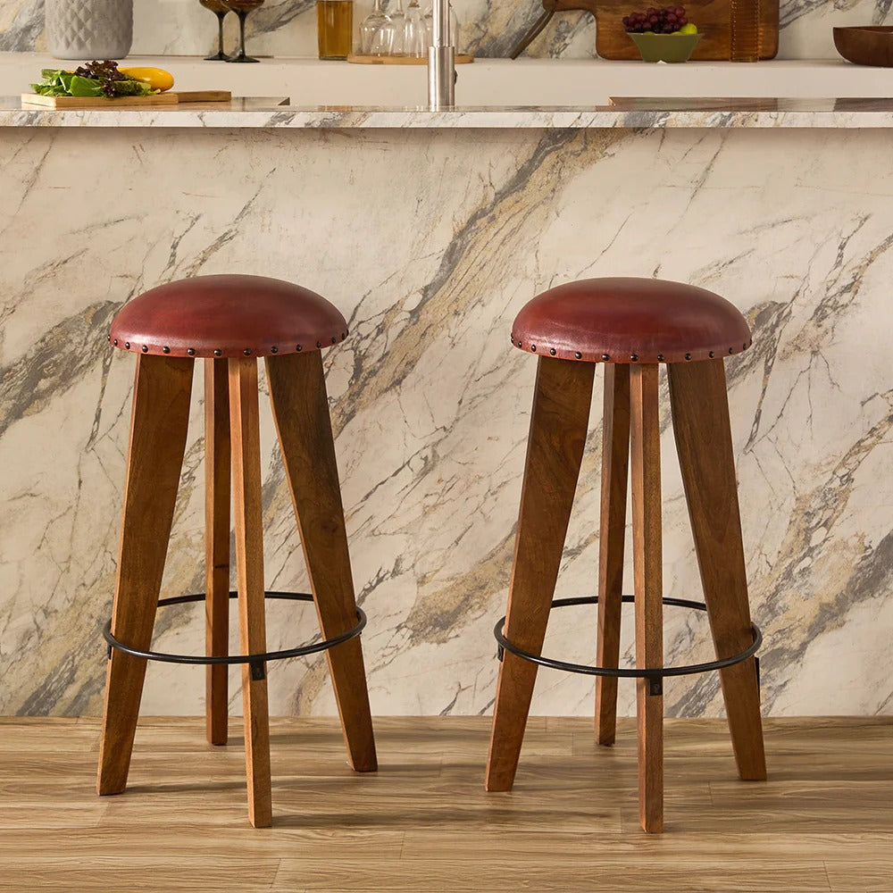 Woven Rope Counter bar Stool