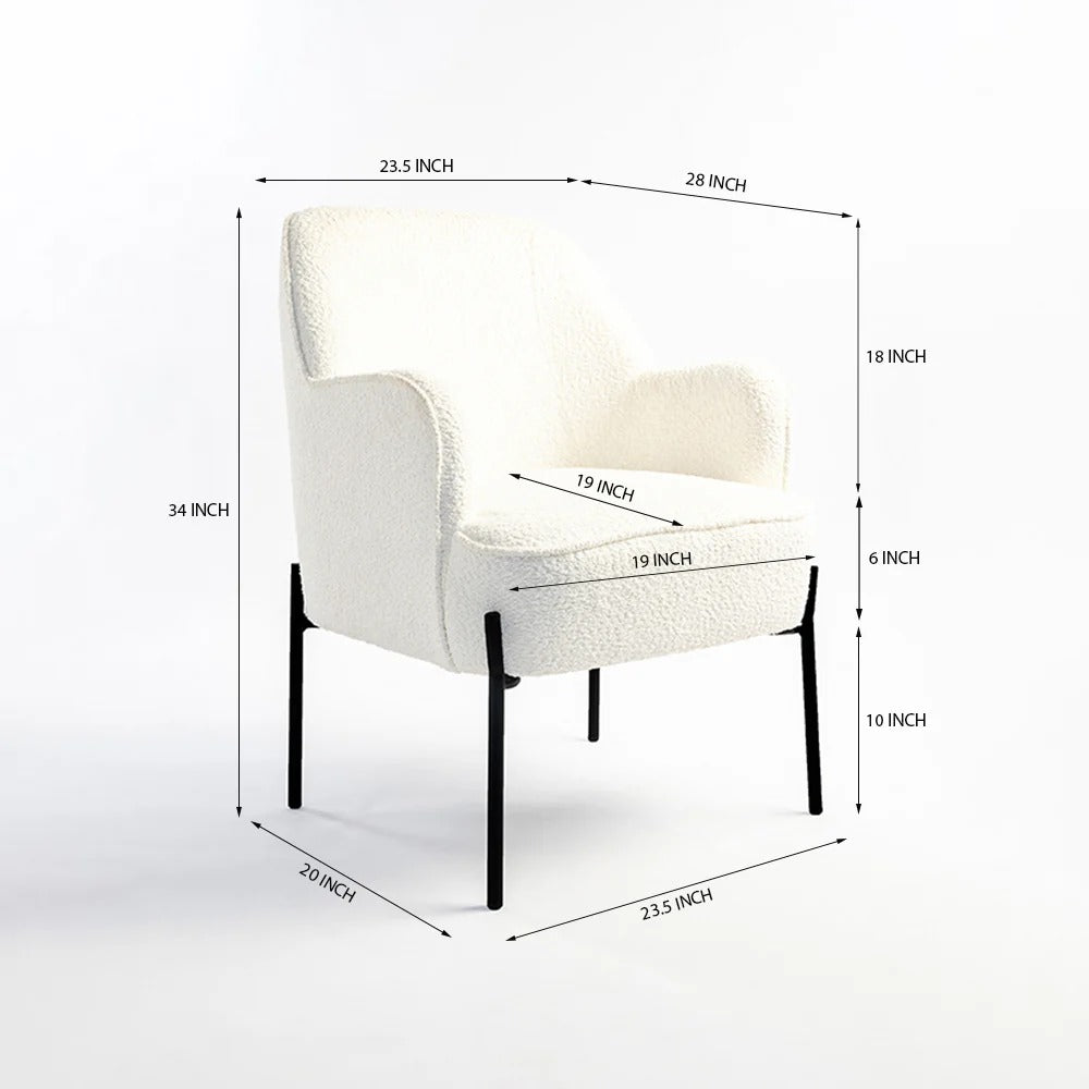 Plush Peak Studio Accent Chair